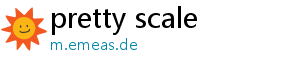 pretty scale